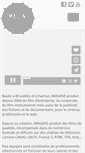 Mobile Screenshot of imagine-production.be